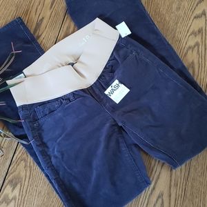 Gap Maternity | navy corduroy sexy boot pants | 26/2